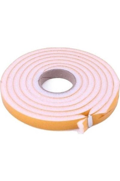 ÇEÇEN HOME (4 PCS) Door Tape Thin Adhesive 2.5 Meters Thermal Insulation Sponge