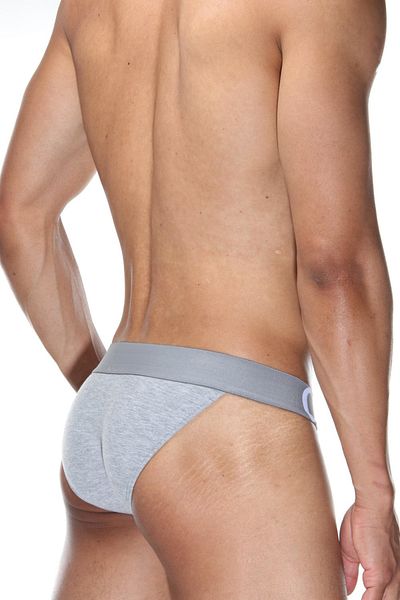 darkzone Men's Gray Waist Banded Cotton Slip