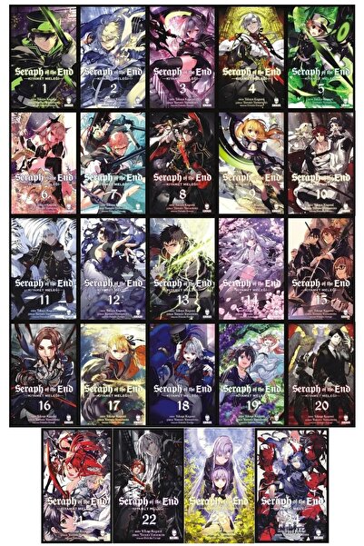 Kurukafa Yayınevi Seraph Of The End 24 Cilt Full Manga Seti