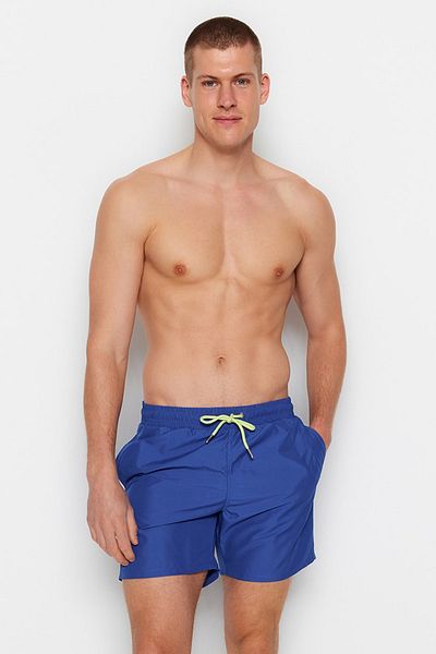 Trendyol Collection Kék Basic Standard méretű fürdőruha úszónadrág TMNSS20DS0023