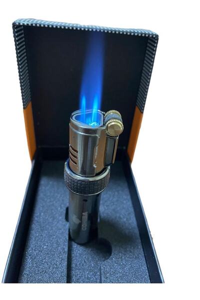 COHİBA Füme 3 Jetli Pürmüzlü Silindir Puro Çakmağı 709439