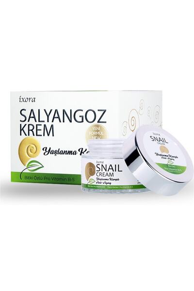 ixora Anti-Aging Skin Care Cream with Pro-Vitamin B5 and Snail Secretion Extract 50 g