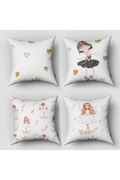 instababyrooms Dečija soba Digitalna štampa komada, 4 komada, Jastuk navlake ...