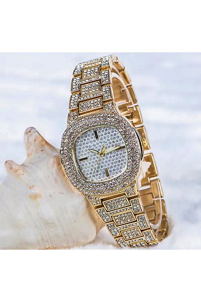pullmarkt Special Series - Analog Wristwatch with Stones