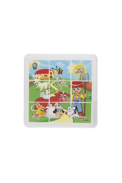 PİLSAN Educational Puzzle Plastic Puzzle for Animals
