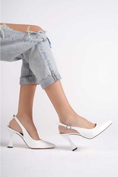 serelshoes Kadın Topuklu Ayakkabı Tokalı Topuk Boyu 9 Cm
