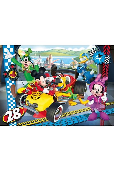 CLEMENTONI 24-piece Mickey and The Roadster Racers Series - My First Puzzle Maxi Puzzle