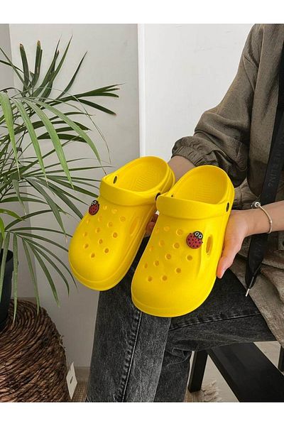 Behtah Kundura High Coast Beach Chef Doctor Nurse Hospital Comfort Sandals Slippers (Ornament Included)
