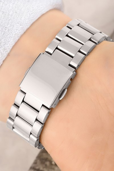Ferrucci Steel Cord Silver Color 3 Atm Waterproof Women's Wristwatch