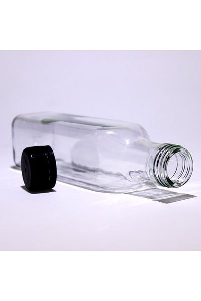İzorya Olive Oil Bottle Oil Pot Sauce Bowl Vinegar 250 Ml Transparent Marasca