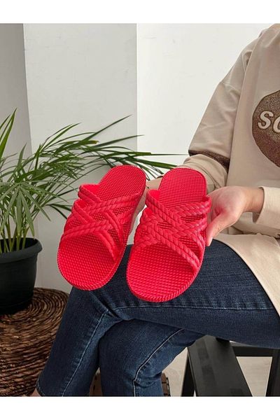 Behtah Kundura Soft Flexible Airblow Bathroom Balcony Beach Street Slippers with Non-Slip Sole