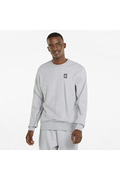 Puma Pivot Crew EMB Light Grey Heather
