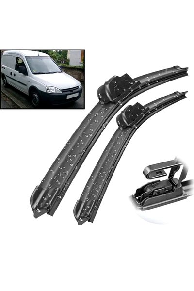 gürler oto kılıf ve aksesuar Opel Combo C Compatible Banana Wiper Set (2 PCS)