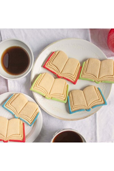 Hobist Kitap Kurabiye Kalıbı Ve Şeker Hamuru Kalıbı