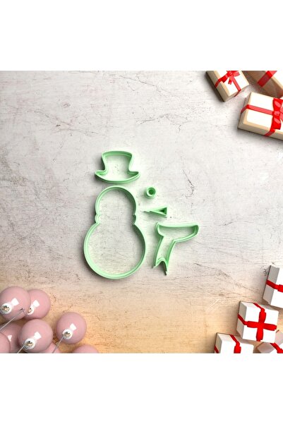 CookieKonsept قالب بوليمر كلاي رجل الثلج
