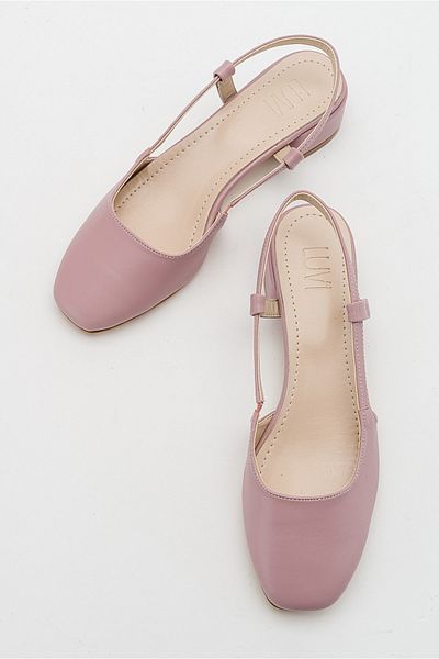 LuviShoes 66 Жіночі босоніжки на підборах зі шкіри Gul Kurusu