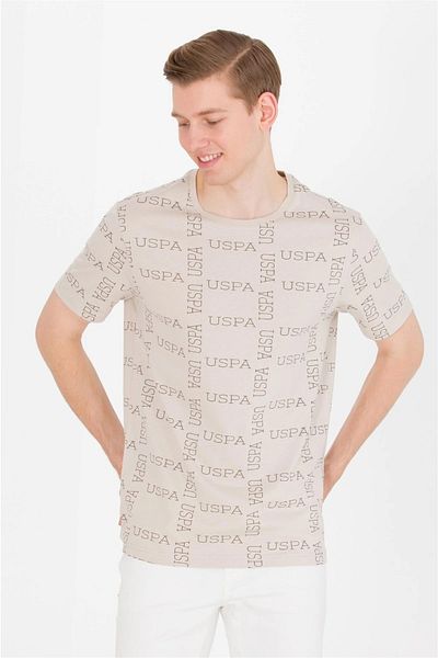 U.S. Polo Assn. Ανδρικό μπλουζάκι με λαιμόκοψη