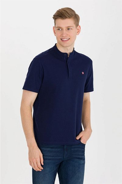 U.S. Polo Assn. Ανδρικό μπλουζάκι με γιακά