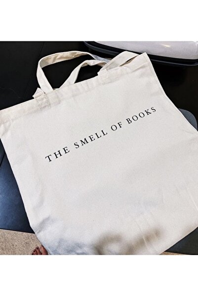 NO N4ME The Smell Of Books Printed Cloth Bag 38x42 cm