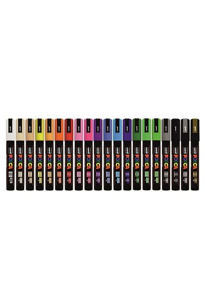 Uni Posca Pc-5M Painting Marker Set of 20