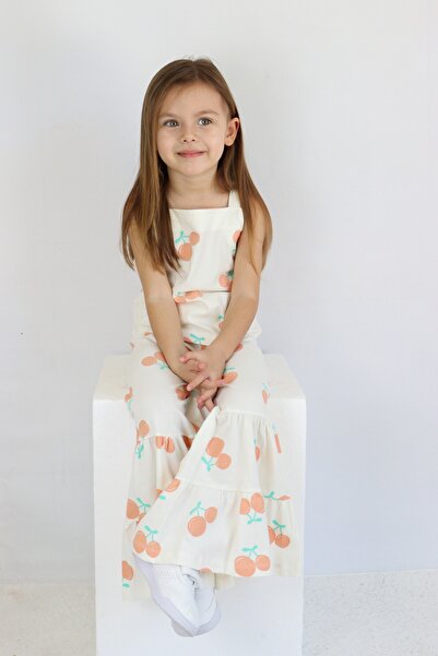 Harika KIDS Girl's Sleeveless Flare Leg Summer Basic Set 2-5 Years