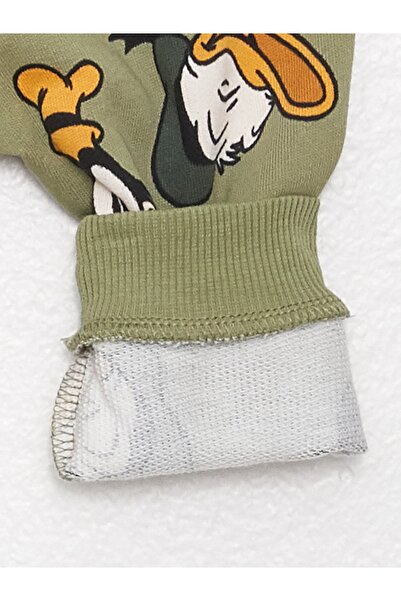 LC Waikiki Crew nyakú, hosszú ujjú Disney nyomott kisfiú pulóver és melegítőnadrág