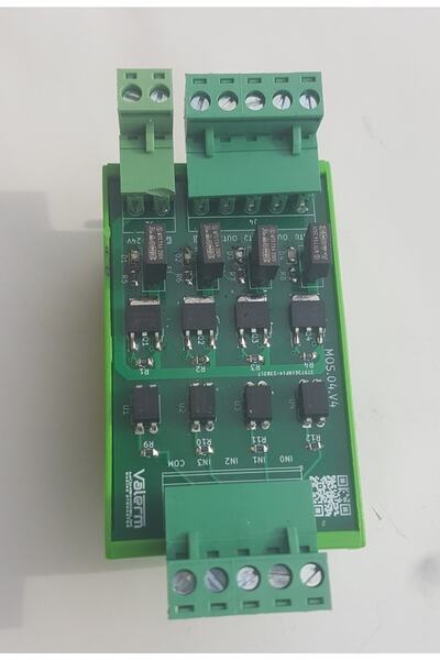 VALERM Dc 4 Kanal Solıd State Role Kartı Pnp-npn (SSR) Transistör/mosfet Kartı