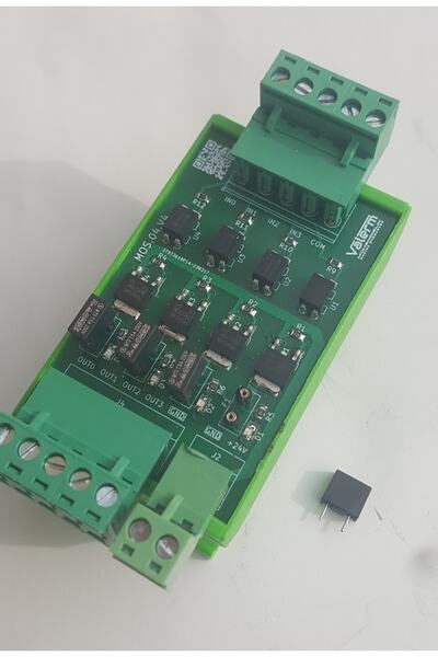 VALERM Dc 4 Kanal Solıd State Role Kartı Pnp-npn (SSR) Transistör/mosfet Kartı