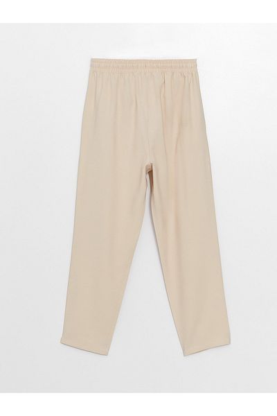 LC Waikiki Gerade Damenhose mit elastischem Bund