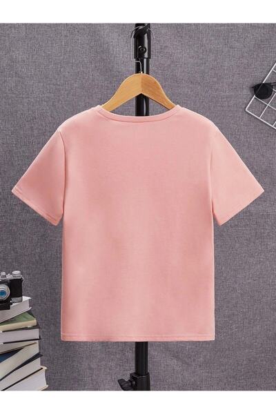 Machetta Kids Remember NASA Atoronaut Printed Oversize Crew Neck Children's T-shirt