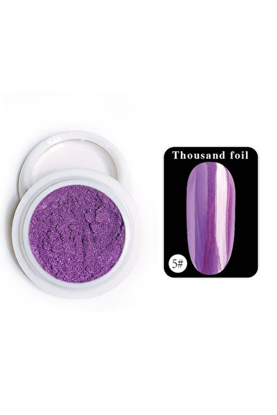 Misyul Tırnak Glitter Ayna Tozu Seti, Krom Glitter, Manikür Tırnak Tozu, Apar...