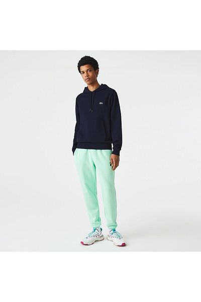 Lacoste Pullover Sweatshirt aus Bio-Baumwolle mit Kapuze und Kängurutasche