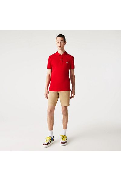 Lacoste Poloshirt - Rot - Slim Fit