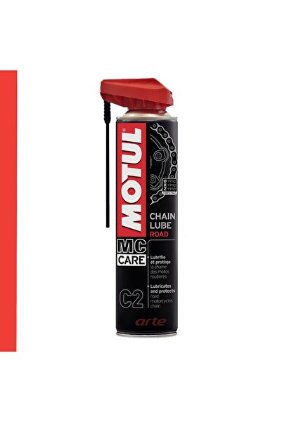 Motul C2 C1 Zincir Yağı Zincir Temizleme Spreyi 400 ml Chain Lube Road