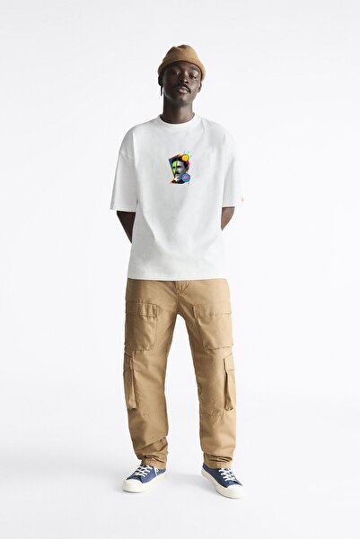 C&C OKULCUNUZ تي شيرت تيسلا كبير الحجم للجنسين