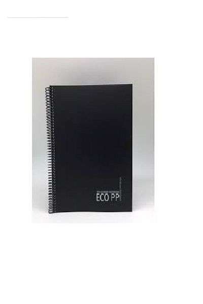 Gıpta Eco PP Spiral A5 80 Sheets Checkered Notebook