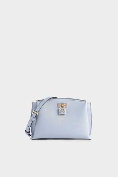 Michael Michael Kors Morgan Leather Messenger Bag - Blue Crossbody Bags,  Handbags - WM5164465 | The RealReal