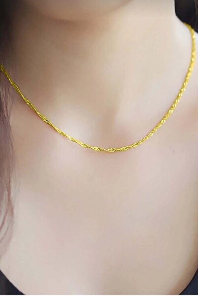 Artuklu Telkari 925 Ayar Gümüş Singapur Modeli Zincir