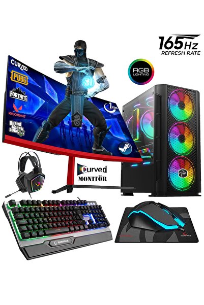 Zeiron Sp36 Ryzen 5 3600 16gb 1 Tb Ssd + 500gb Hdd Gtx 1660s 4gb 23.8" 165hz ...