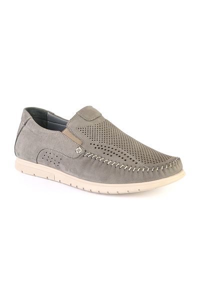 ERN SHOES Ανδρικά καθημερινά μαλακά ορθοπεδικά καλοκαιρινά παπούτσια από γνήσιο δέρμα Loafer