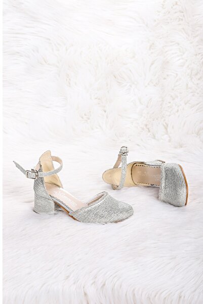 Kiko Kids 771 Çupra Taşlı Κοριτσίστικα παπούτσια με τακούνι 5 εκ.