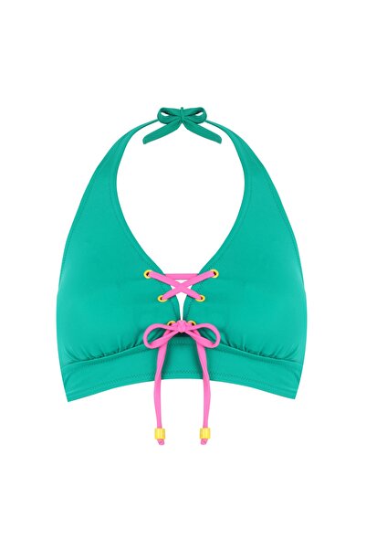 ZEKİ Yeşil Kadın Bikini Üst Bu.4714-23