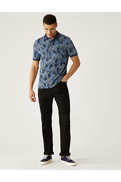 Marks & Spencer Saf Pamuklu Polo Yaka T-shirt