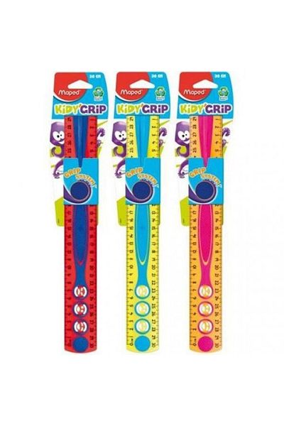 Maped 30cm Kidy Grip Straight Ruler