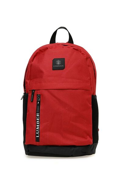 lumberjack Oliver Red Black Backpack - Ul Oliver 35Ct185 3Fx