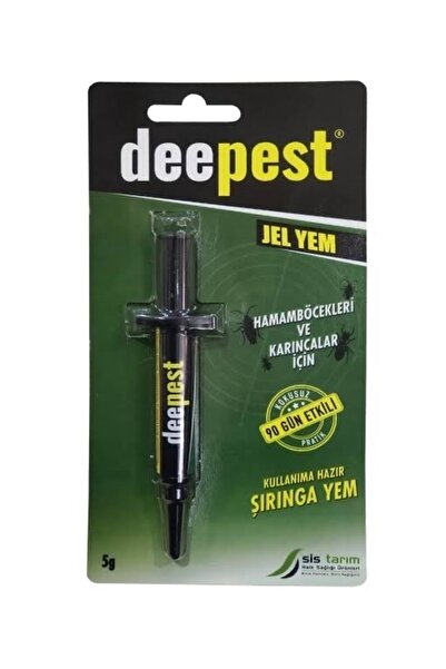Deepest Karınca Jeli, Hamamböceği Jeli Haşere Ilacı Kokusuz 90 Gün Etkili Kır...