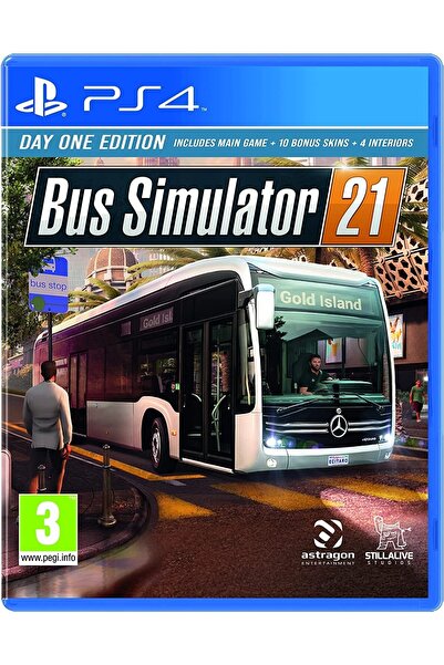 Ubisoft Ps4 Bus Simulator 21 Orjinal Oyun Otobüs Simülator