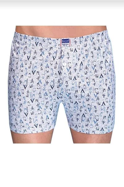 Berrak 1053 Model Men's Boxers - 100% βαμβάκι, Πακέτο 4