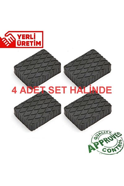 trimex Kauçuk Lift Takozu 160x120 Yükseklik 20mm 4 Adet