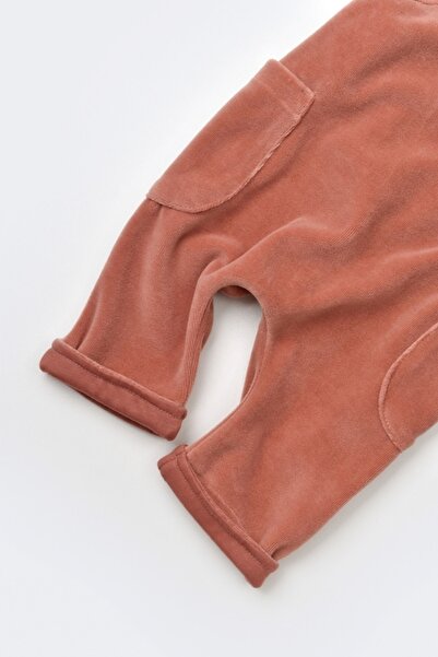 BabyCosy Strappy Salopet Velvet Baby Jumpsuit